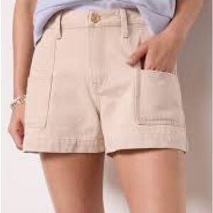 Kut from the Kloth Beige Cargo Shorts